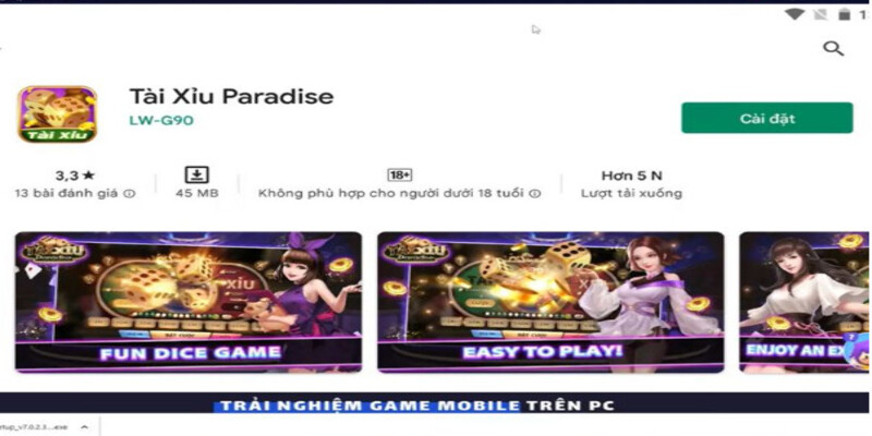cach tai Game tai xiu Paradise